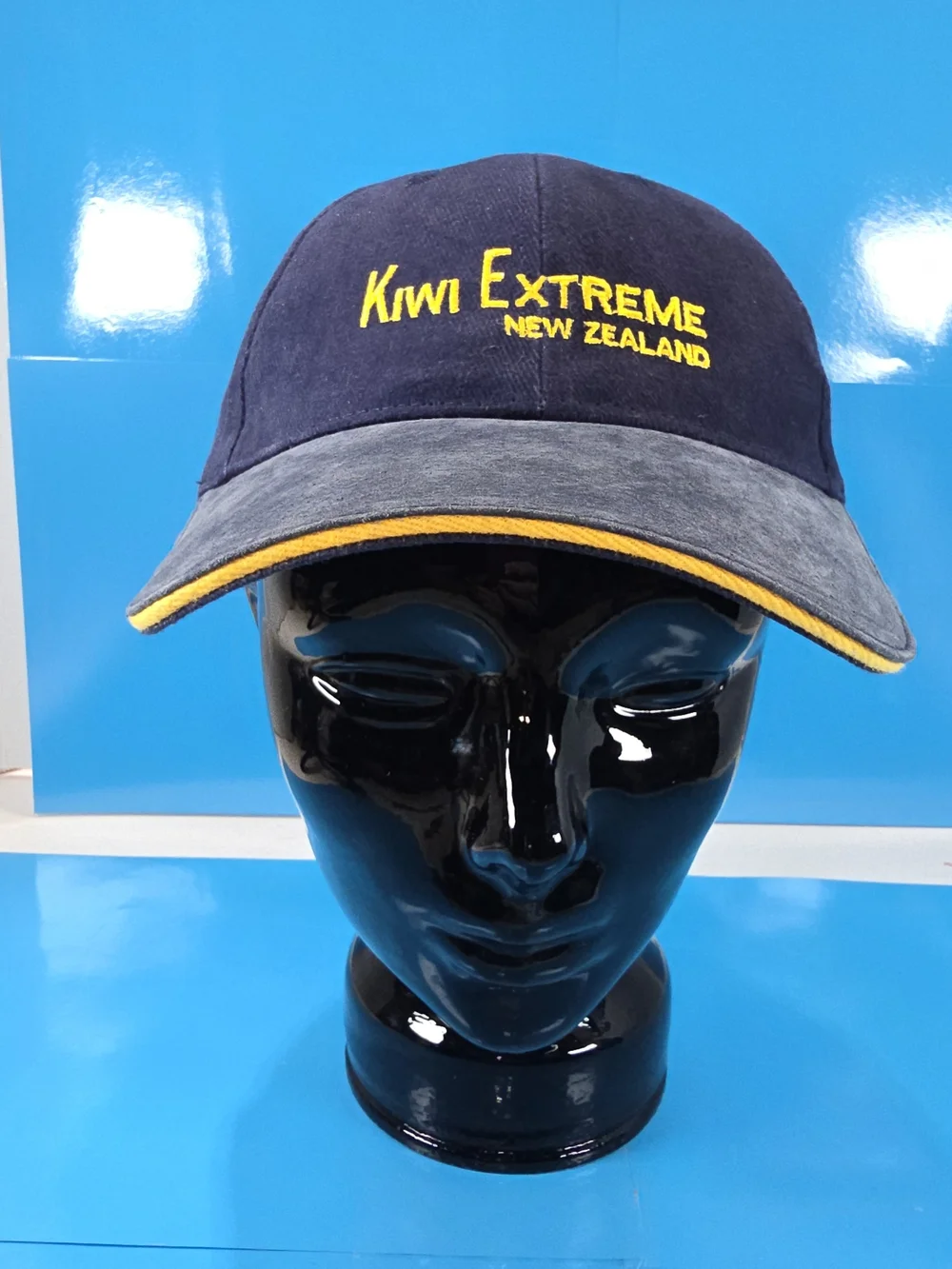 Kiwi Extreme New Zealand Adjustable Suede Brim Hat